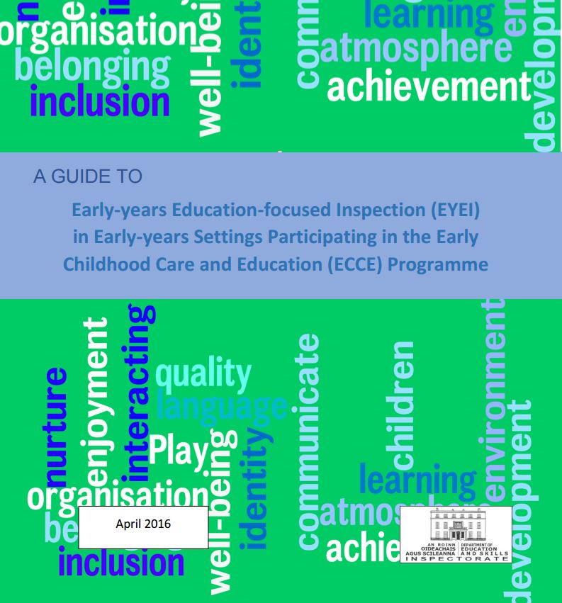 A Guide to EarlyYears Educationfocused Inspection (EYEI) in Early